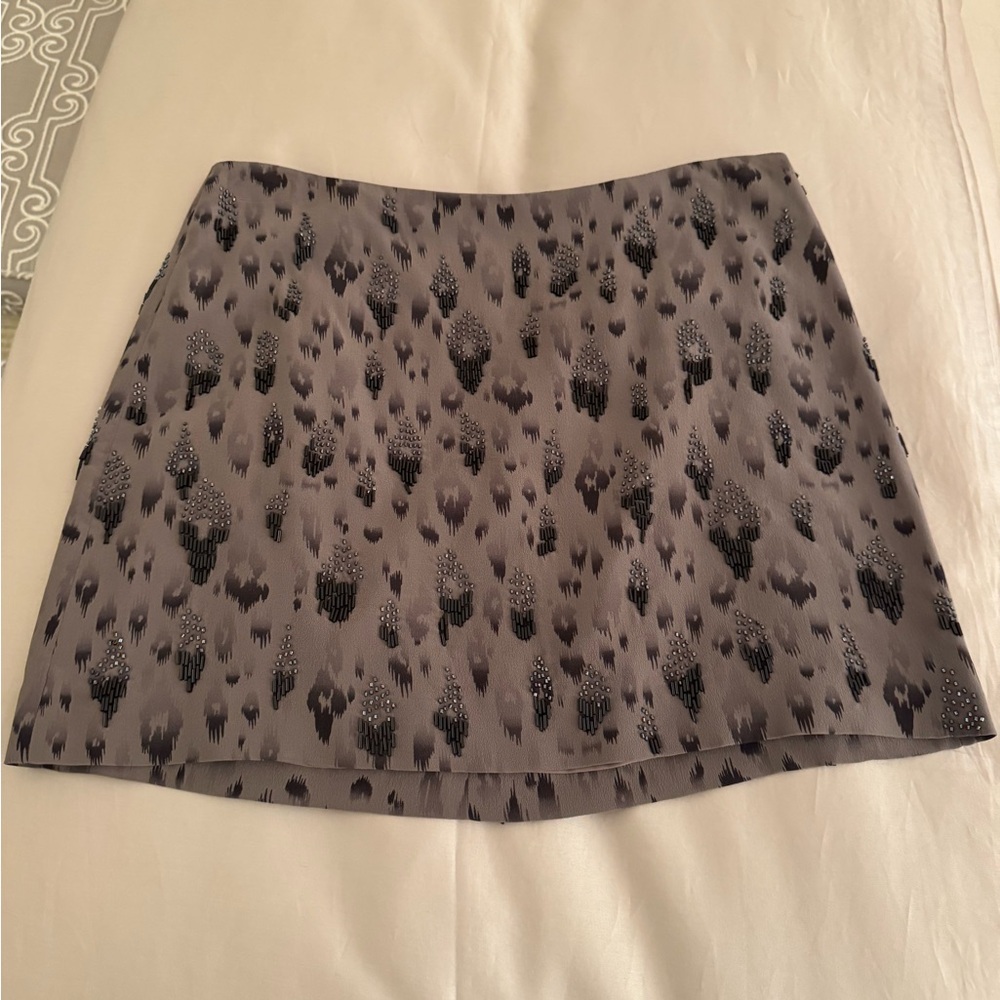 Rebecca Taylor Mauve Skirt Mini Skirt, Size 4